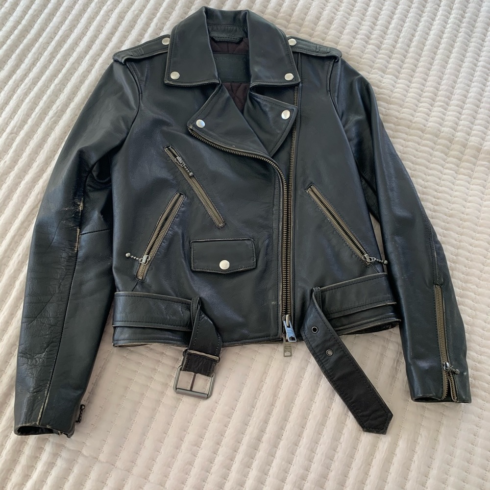 All Saints Leather Jacket